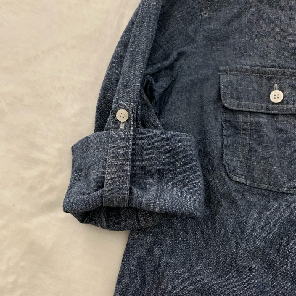 JCrew denim button down - Picture 4 of 7